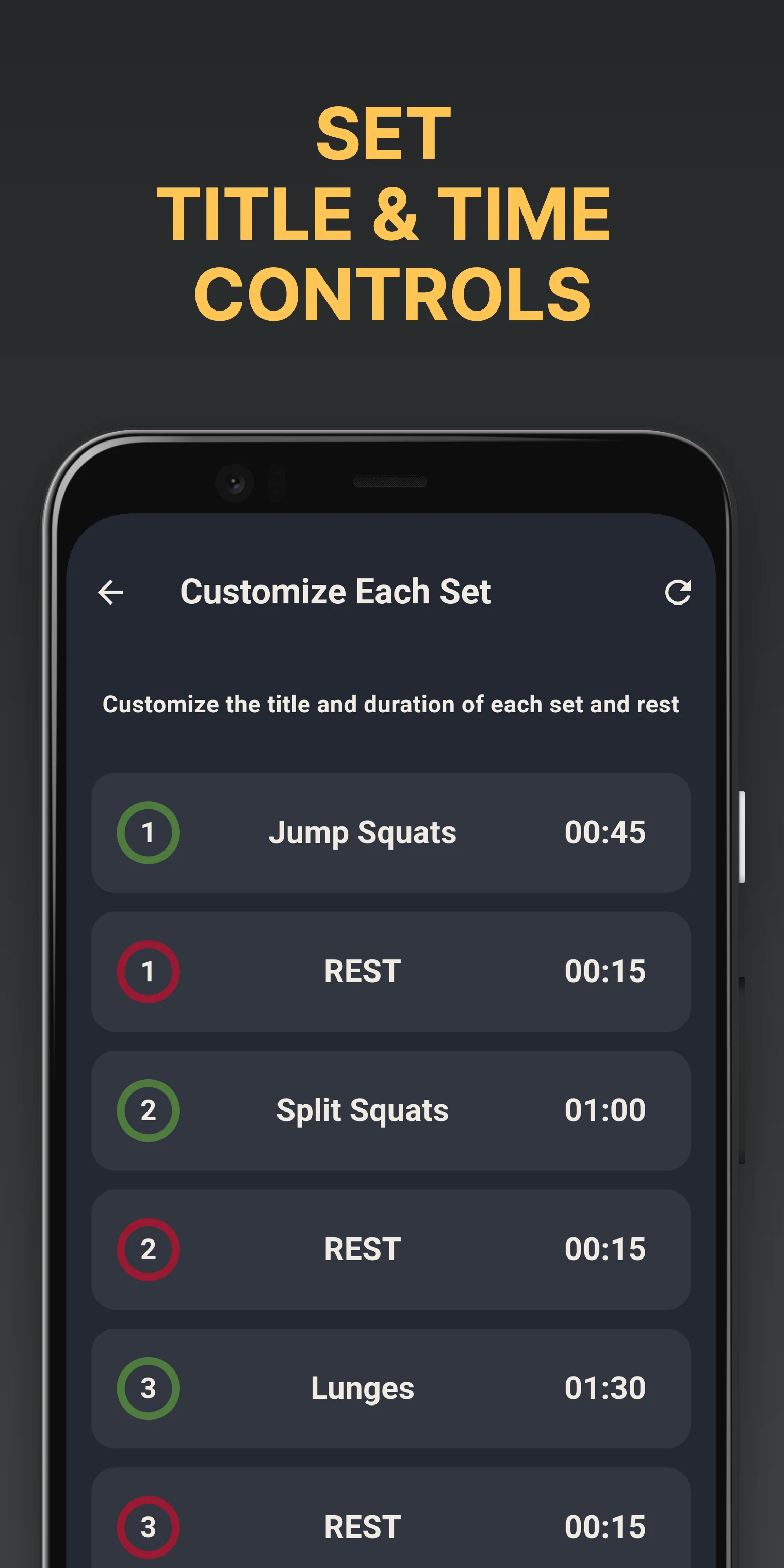 Interval Workout Timer - HIIT screenshot