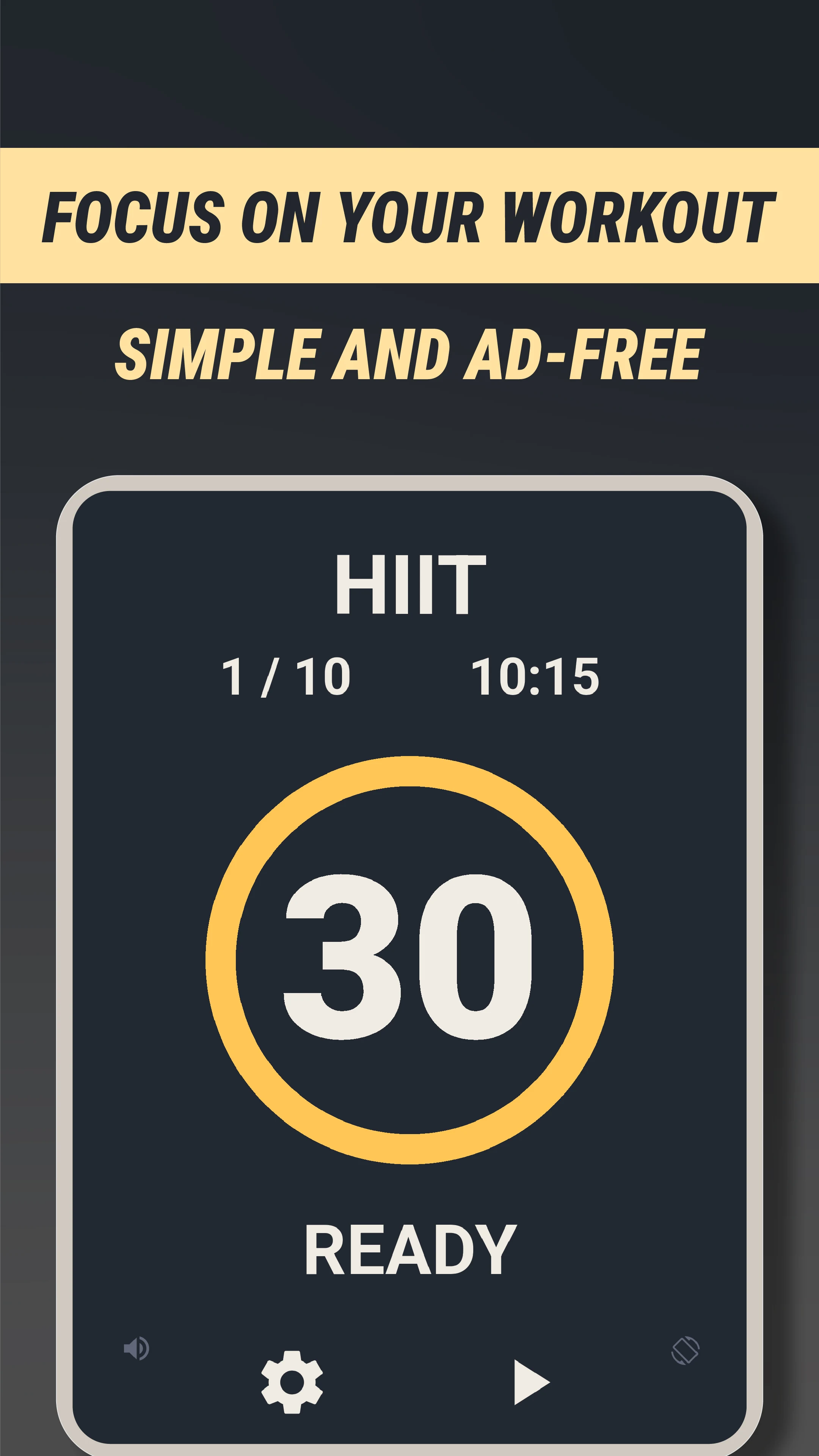 Interval Workout Timer - HIIT screenshot