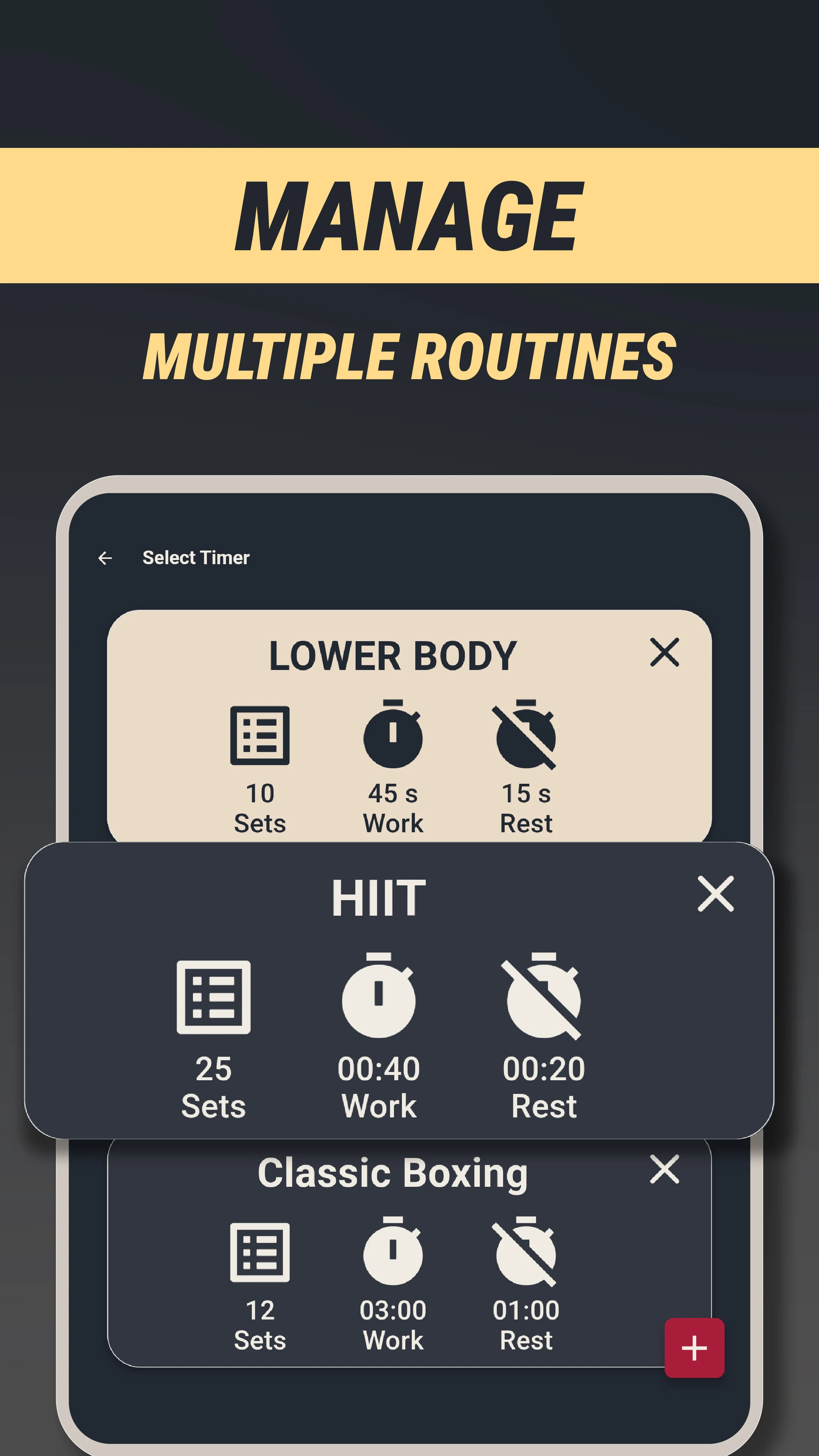 Interval Workout Timer - HIIT screenshot